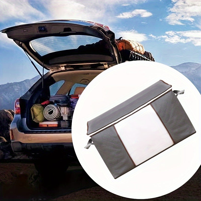 Large Capacity Storage Bag Organizer with Sturdy Zipper