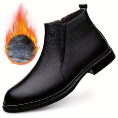 Men's Leather Chelsea Boots Casual Walking Shoes