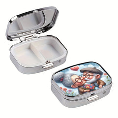 Decorative Pill Organizer for Elderly Couple
