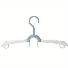 Retractable Folding Hanger Plastic Clothes Rack Wardrobe