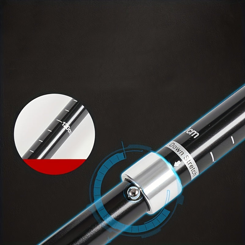 Telescopic Hiking Pole Lightweight Aluminum Alloy Mountaineering Stick