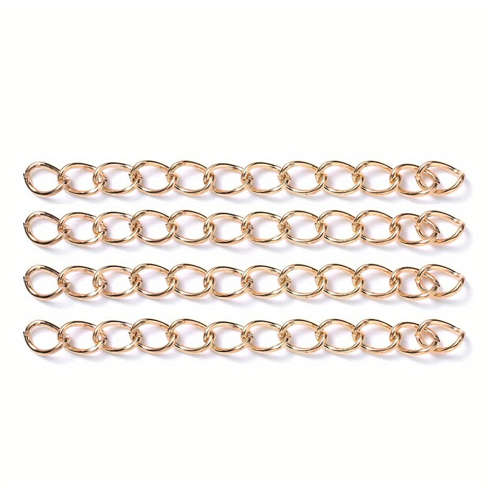 30pcs Bulk Bracelet Necklace Extension Chains 1.969in for DIY Jewelry Making