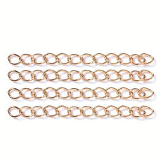 30pcs Bulk Bracelet Necklace Extension Chains 1.969in for DIY Jewelry Making