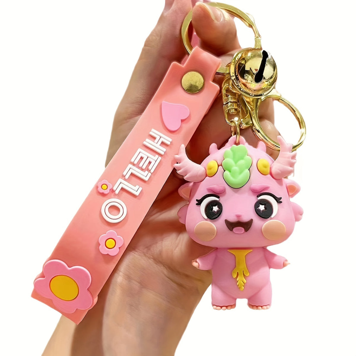 Dragon Key Chain Cartoon Doll Car Key Hanging Decoration Bag Pendant