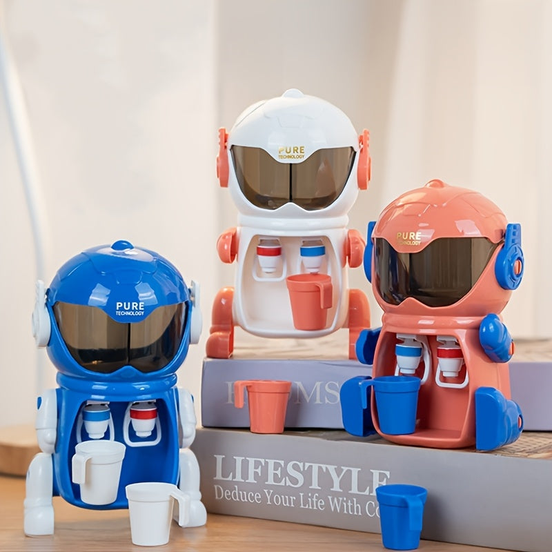 Interactive Robot Water Dispenser Toy for Kids Ages 3 Vibrant Colors