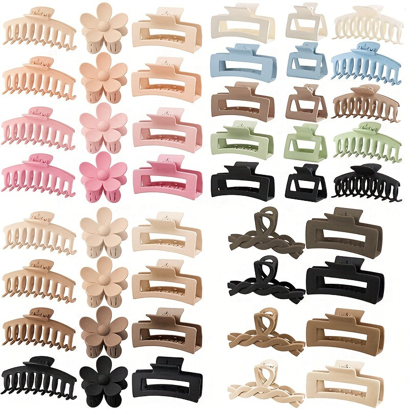 4pcs Hair Claw Set Hair Clip Hair Accessories