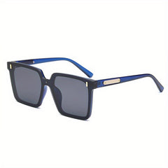 Square Polarized Sunglasses Jelly Frame Glasses UV400