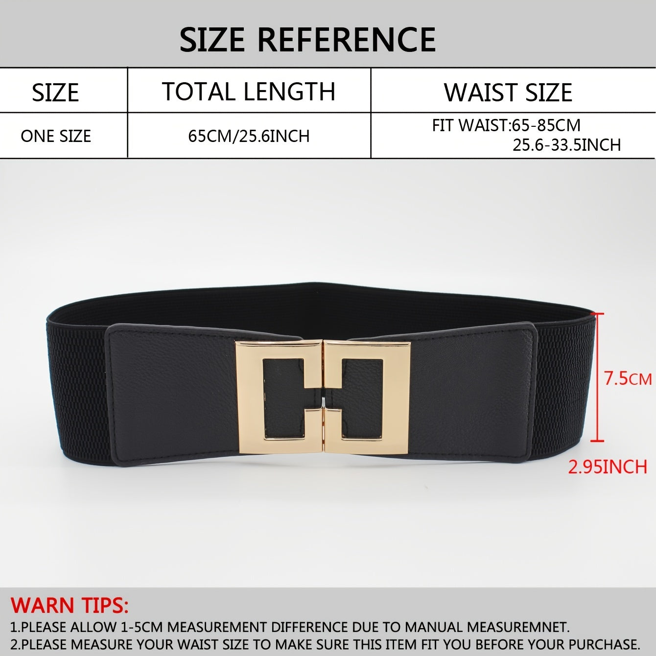 Wide Waistband Women's Elastic Belt for Dress Decoration