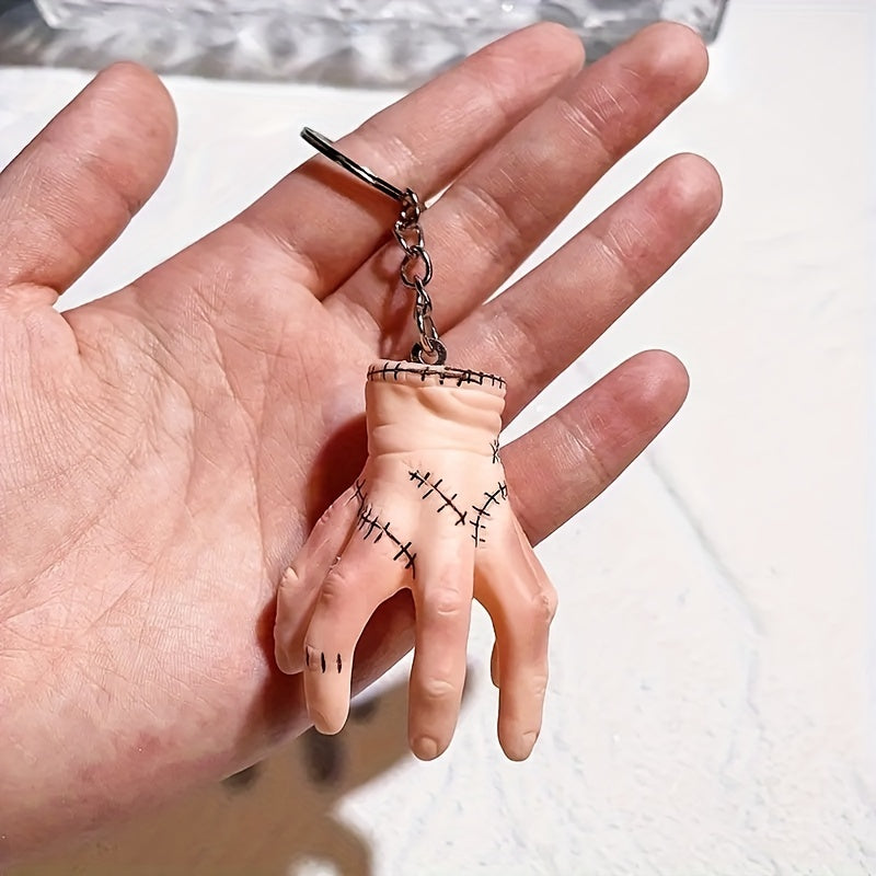 Wednesday Character Keychain - Spooky Touch for Your Keys