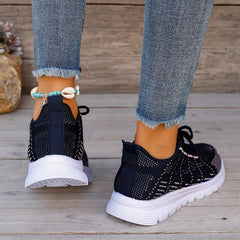 Women's Lightweight Breathable Running Shoes Comfortable Outdoor Sneakers