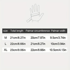 Men's Winter Warm Gloves Waterproof Touch Screen Cold Weather Running