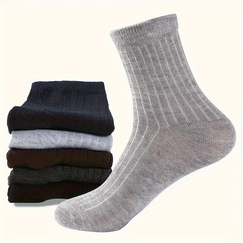 Men's Anti-Odor Ankle Socks 5-Pack