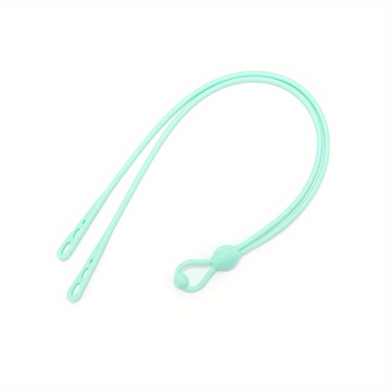 Silicone Glasses Strap Stretchy Anti Slip Retainer Adjustable Glasses Chain