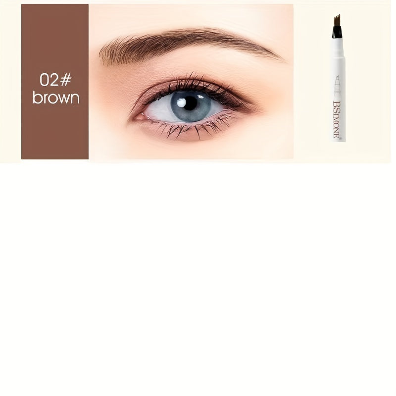 4 Colors Eyebrow Pencil Sweatproof Waterproof Natural Makeup
