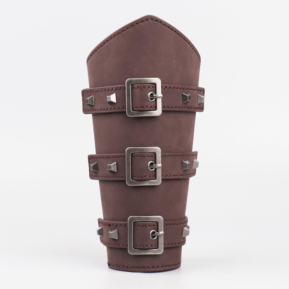 Leather Armguard Medieval Buckle Arm Protector Cosplay Props