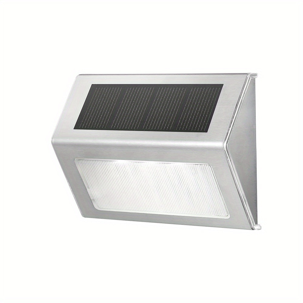 6pcs Solar Deck Lights Waterproof Garden Outdoor Lights