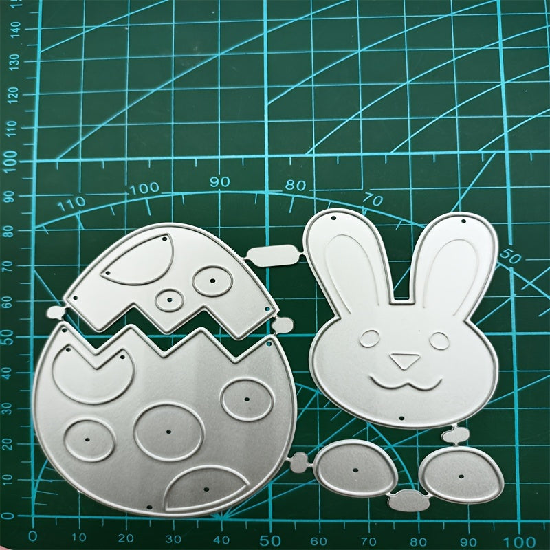 1pc Metal Cutting Dies Rabbit Egg Card Making