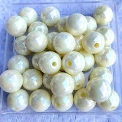 8mm Candy Acrylic Round Beads Pastel for Jewelry Making DIY Crafts