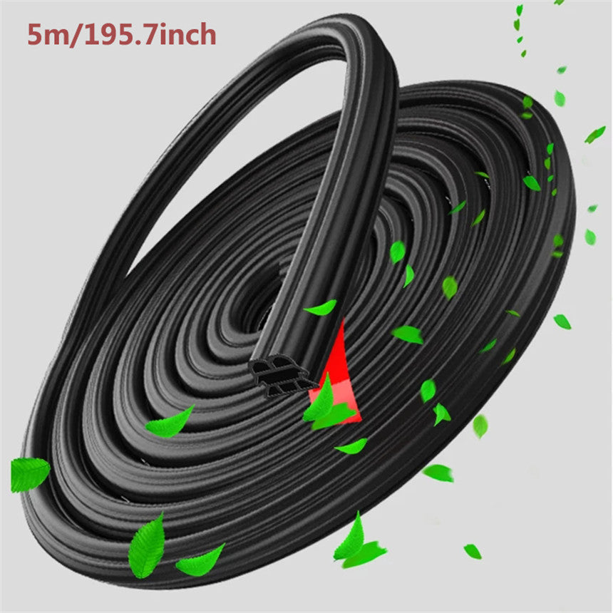 Car Door Rubber Seal Strip Auto Protector Sealing Strips Sound Insulation