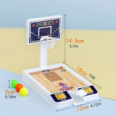 Desktop Basketball Arcade Game Parent Child Interactive Toy