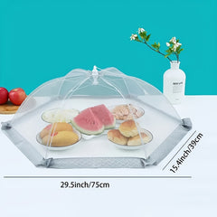 1pc Folding Food Cover Anti Flies for Picnic Outdoor Kitchen
