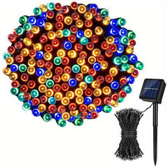 300 LEDs Solar String Lights Outdoor 8 Modes Waterproof Xmas Tree Lights