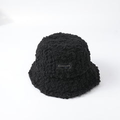 Winter Hairy Bucket Hat for Women - Outdoor Casual Style