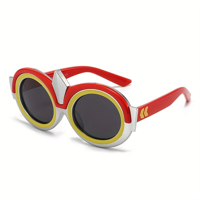 Cartoon Frame Sun Protection Sunglasses for Traveling Party Gift