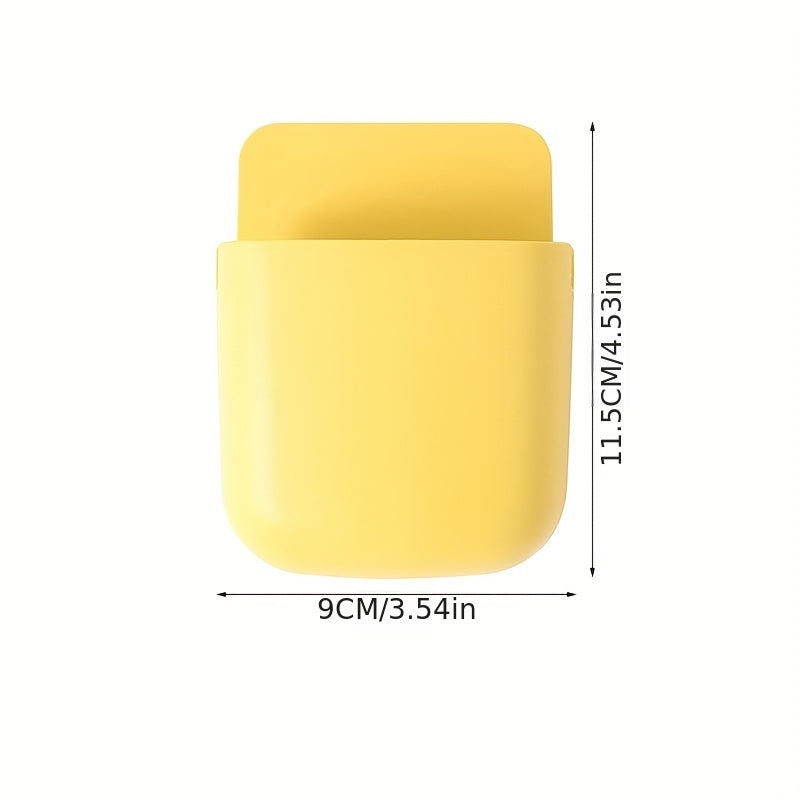 Remote Control Holder Wall Mount Media Storage Box with Adhesive