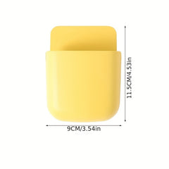 Remote Control Holder Wall Mount Media Storage Box with Adhesive