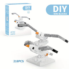 DIY MINI Building Blocks Bird Series Educational Assembly Toys