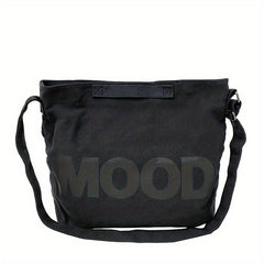 Vintage Vegan Crossbody Bag Large Capacity Shoulder Bag