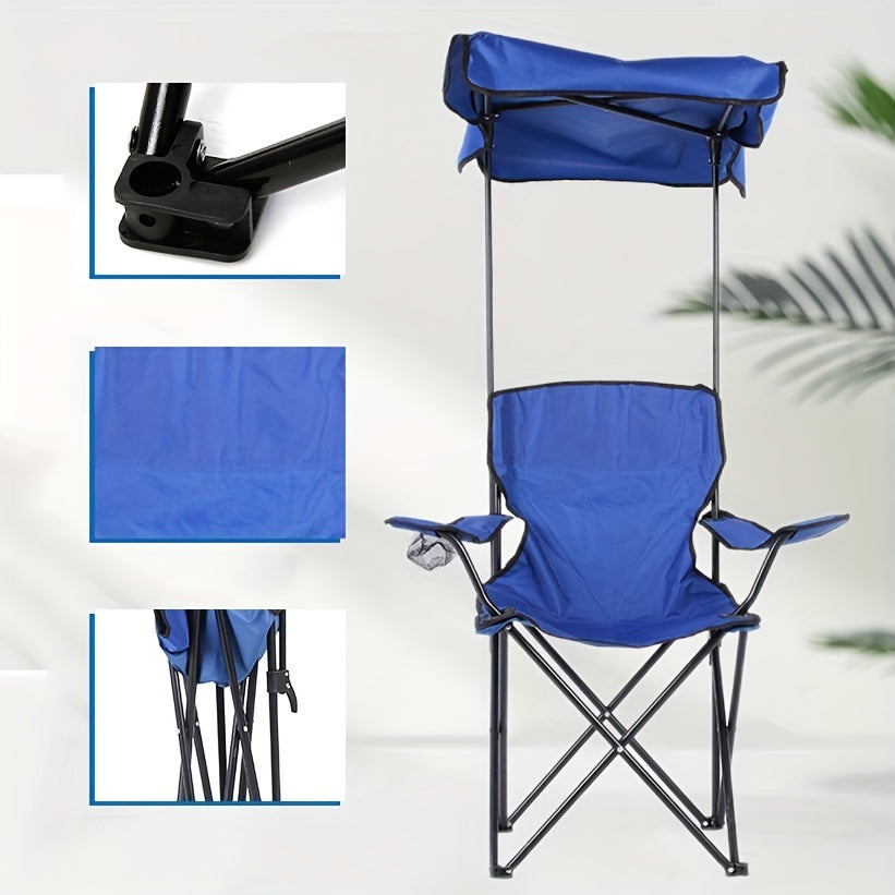 Stay Comfortable in the Sun Camping Chair with Shade