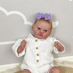 20 Inch Newborn Baby Doll Lifelike Reborn Awake Soft Touch Cuddly Doll