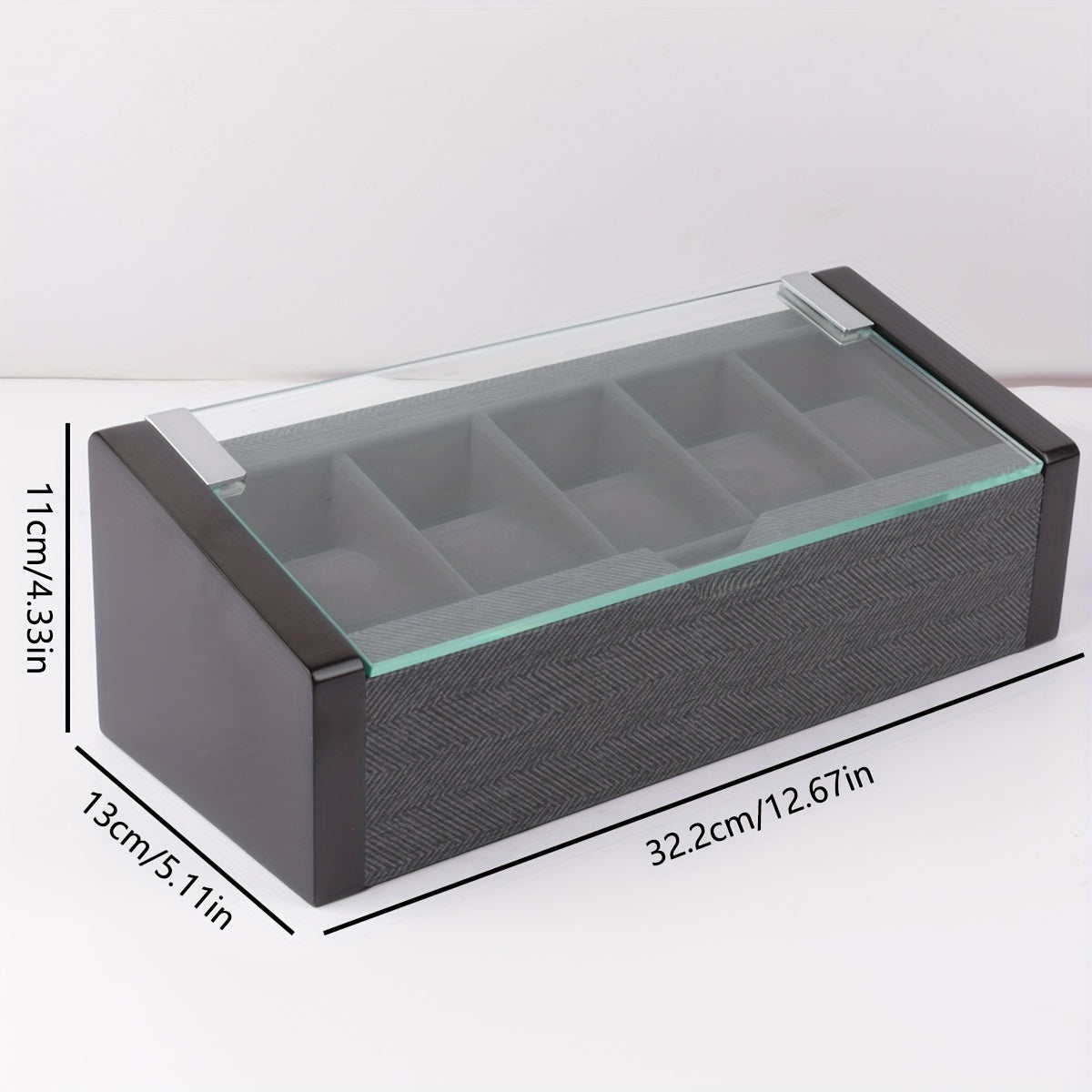 Vintage Watch Box with Sunroof & Five Display Boxes