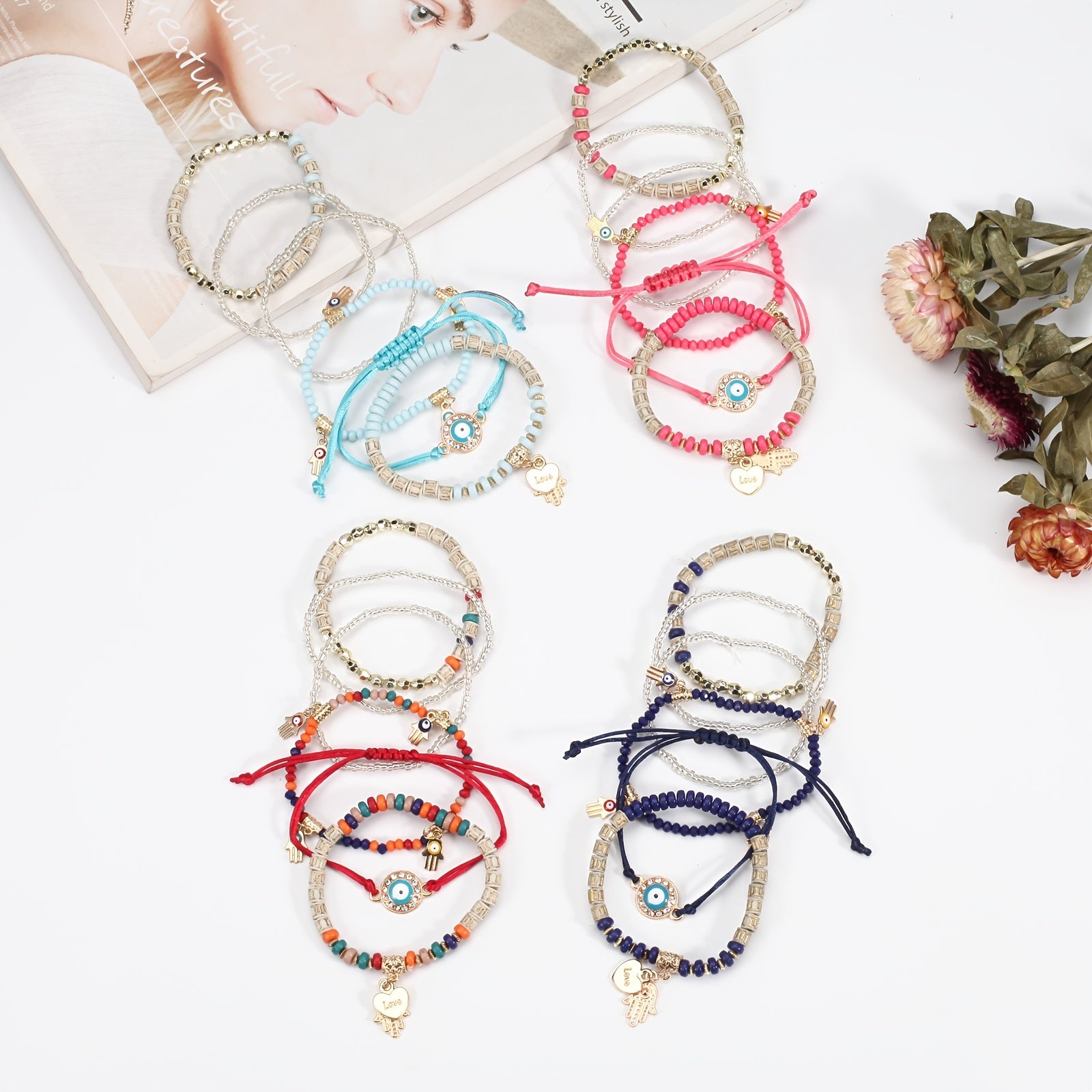 Bohemian Eye Hand Women Bracelets