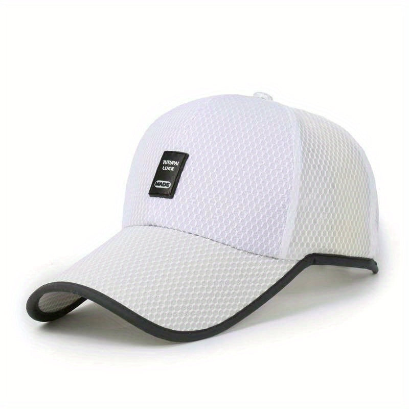 Summer Baseball Cap Breathable Sunshade Hat Gauze Cap