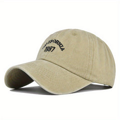 1987 Vintage Duck Tongue Cap Washed Sun Hat Wide Brim
