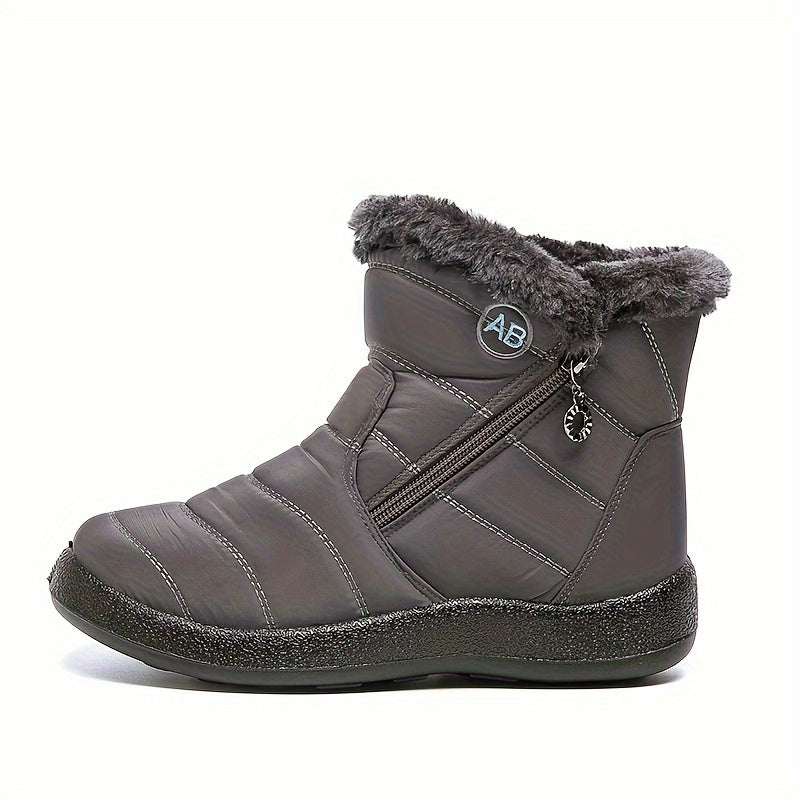 Winter Women's Snow Boots Waterproof Warm Lightweight Booties