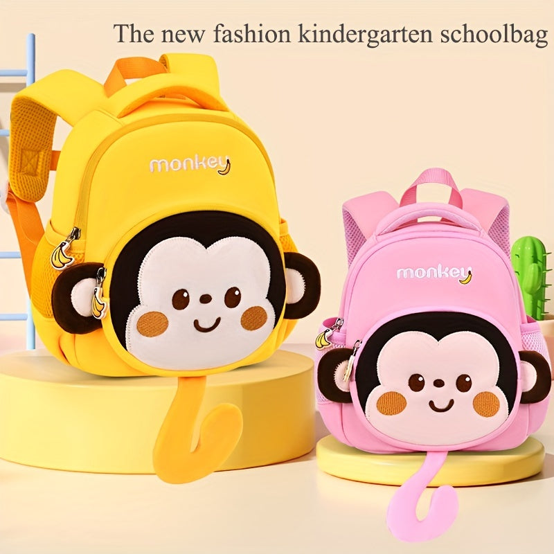 Cartoon Kindergarten Backpack Large Capacity Schoolbag