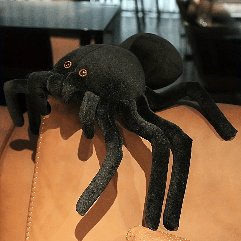 Giant Spider Plush Soft Stuffed Animal Vintage Holloween Realistic