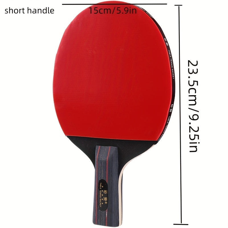 Beginner Table Tennis Paddle Set with 3 Balls