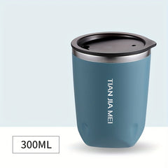 TINYJAME 304 Stainless Steel Travel Mug Insulated Leakproof BPA Porta
