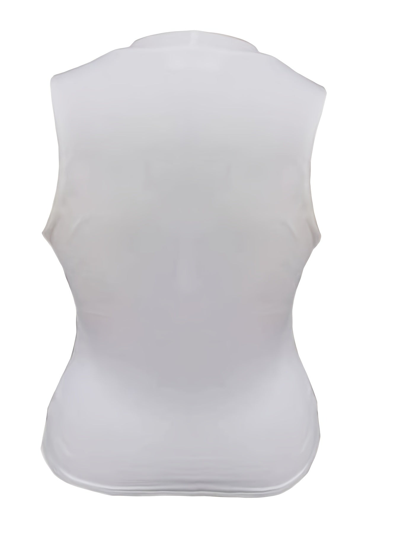 Solid Slim Tank Top Sleeveless Summer Top