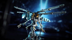 Mechanical Dragonfly Building Blocks with Light Insect Model Toy
