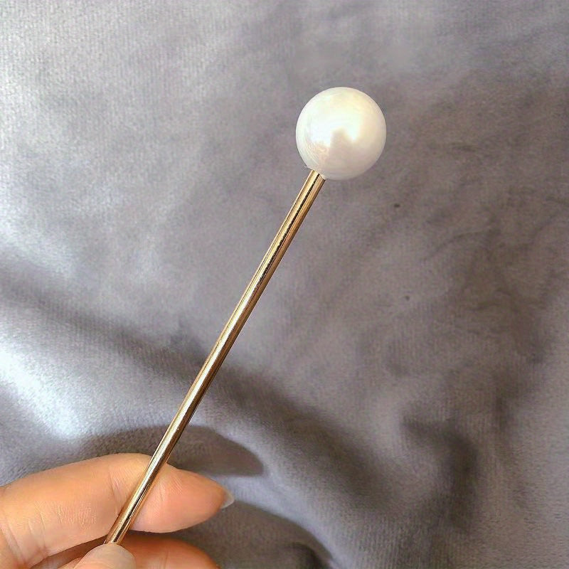 Faux Pearl Hair Pin Minimalist Hairpin Hair Accessories
