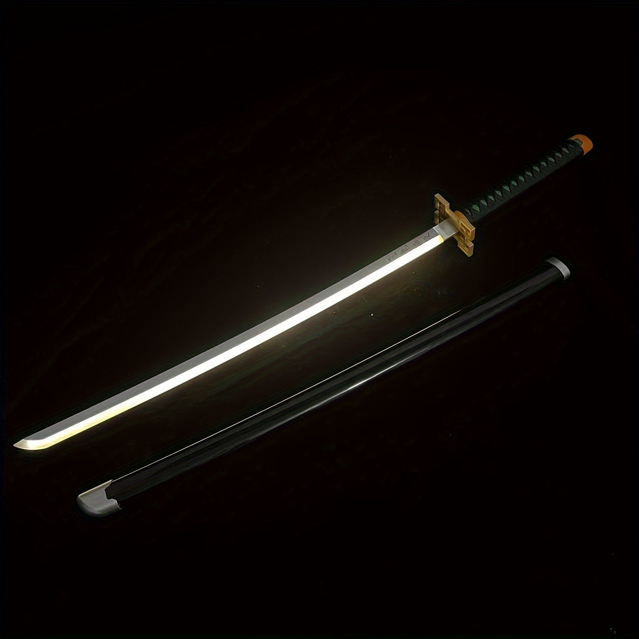 Katana Sword With Lights USB Charging Anime Sword Halloween Cosplay