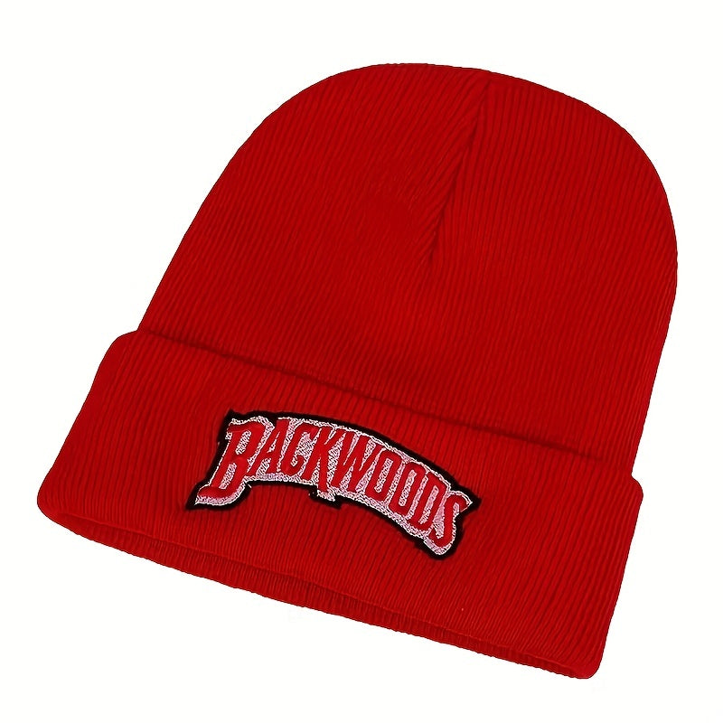 Hip hop Style Knitted Hat With Embroidery for Men