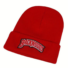 Hip hop Style Knitted Hat With Embroidery for Men