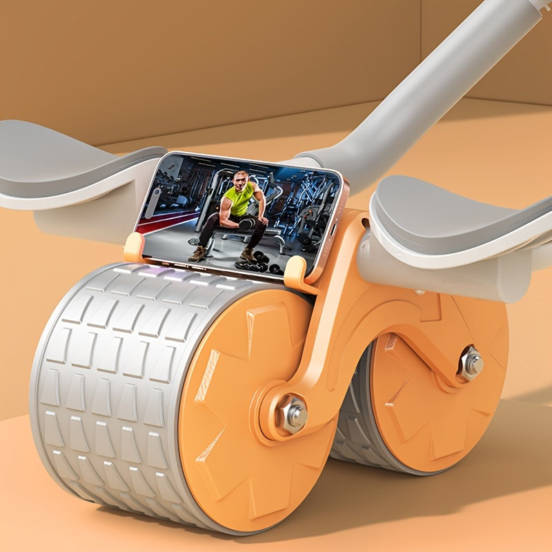 Automatic Rebound Ab Wheel with Elbow Support